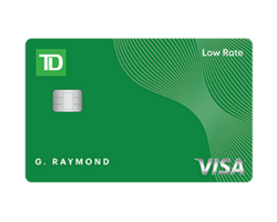 TD Low Rate Visa Card credit card